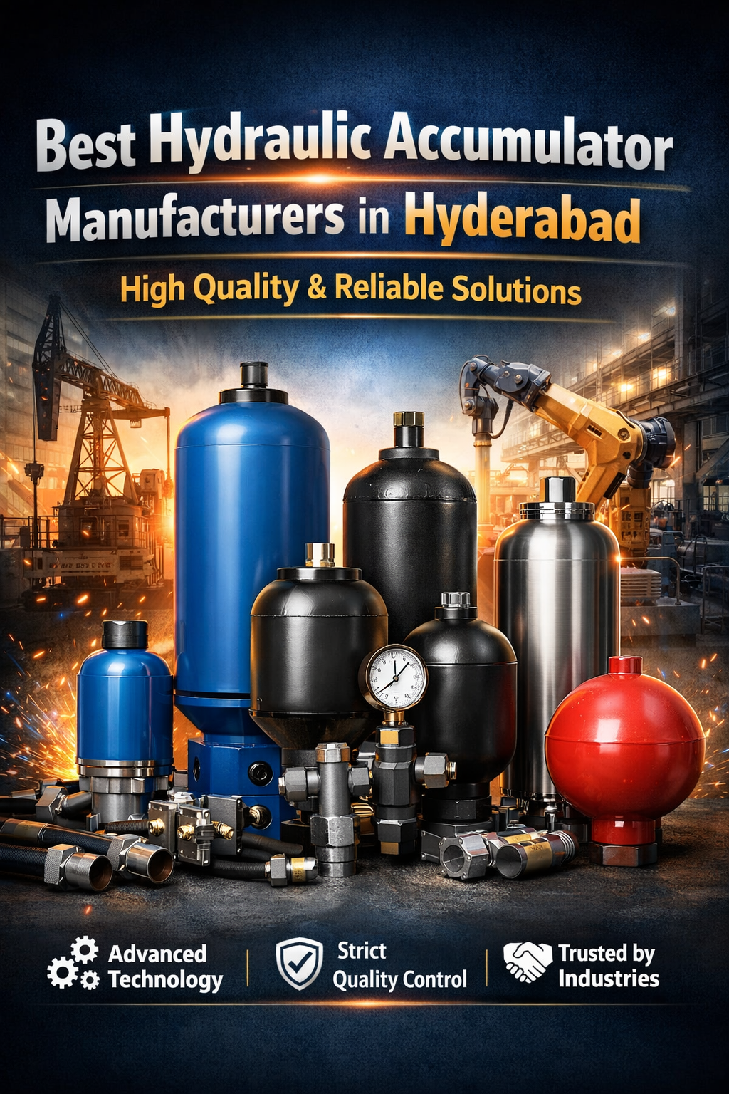Best Hydraulic Cylinder Manufacturers in Hyderabad