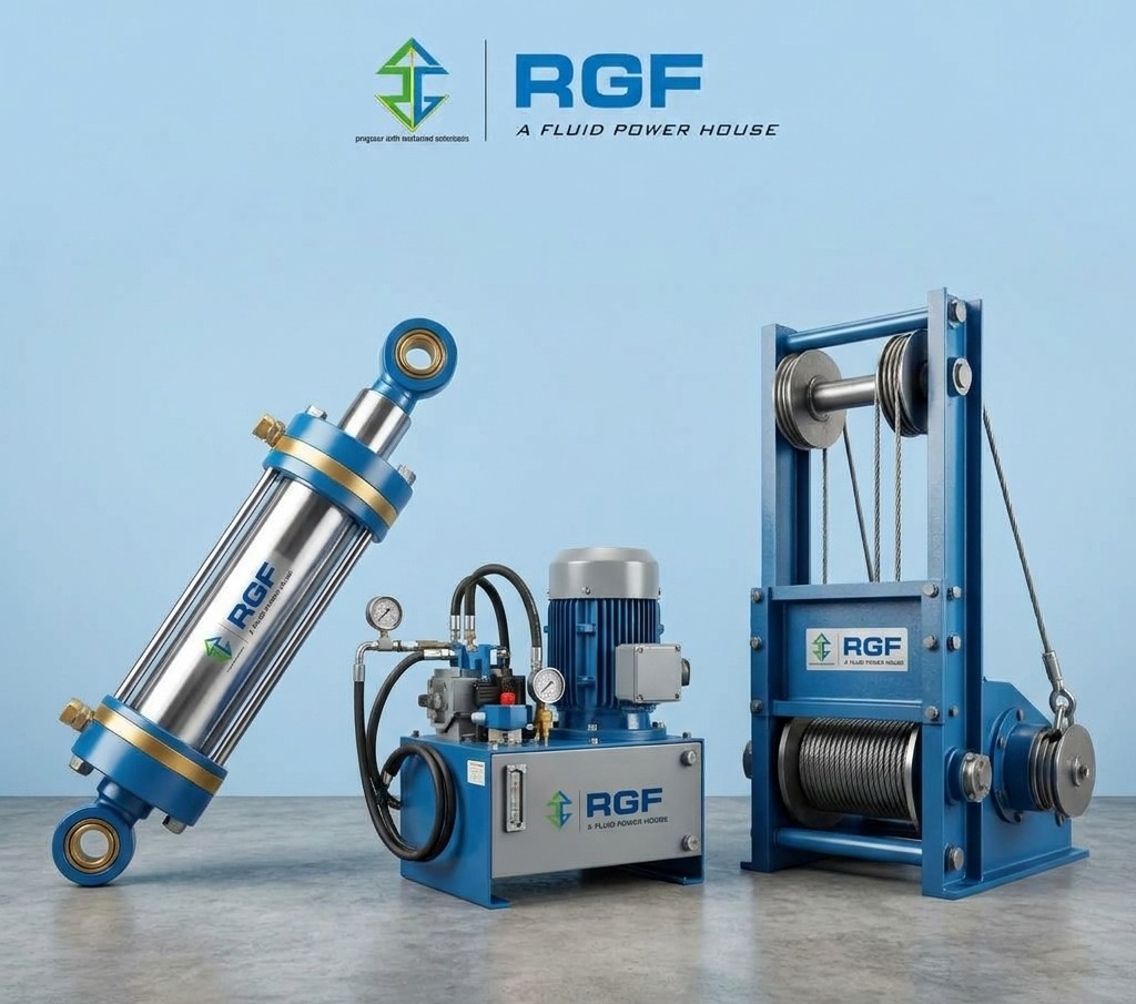 Hydraulic Cylinder, Power Pack & Drum Hoist Gate Manufacturers in India